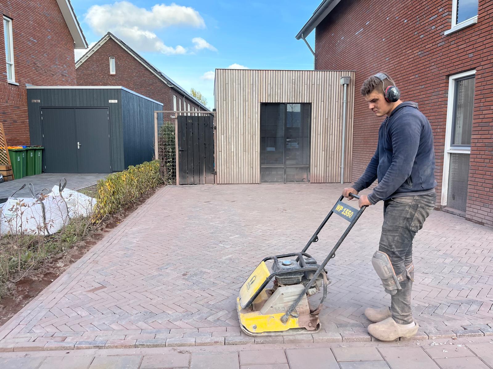 Vakwerk van de stratenmaker