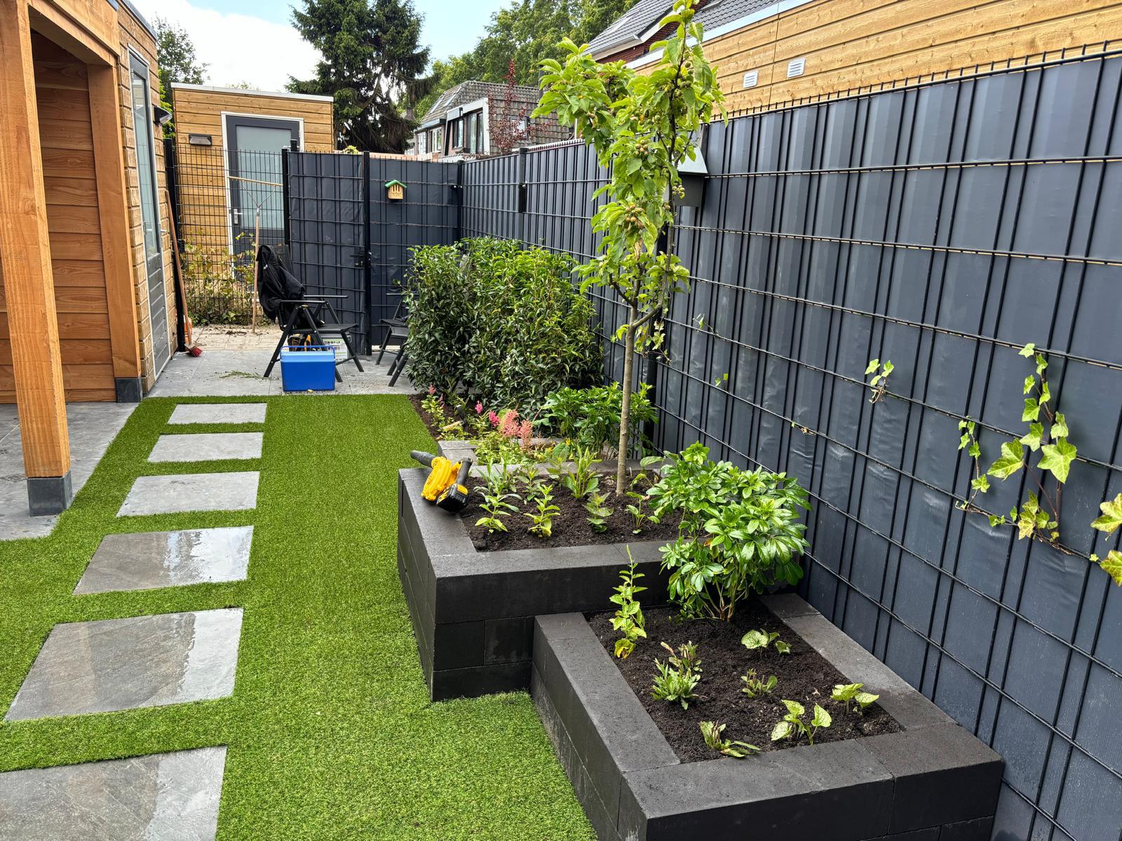 Sfeervolle tuin
